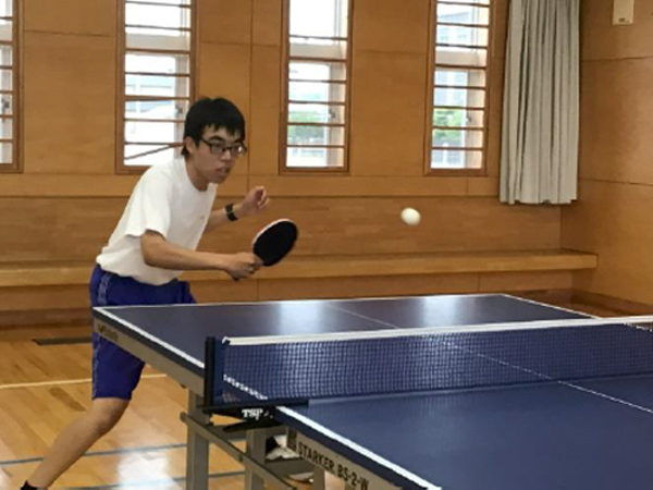 卓球部の写真