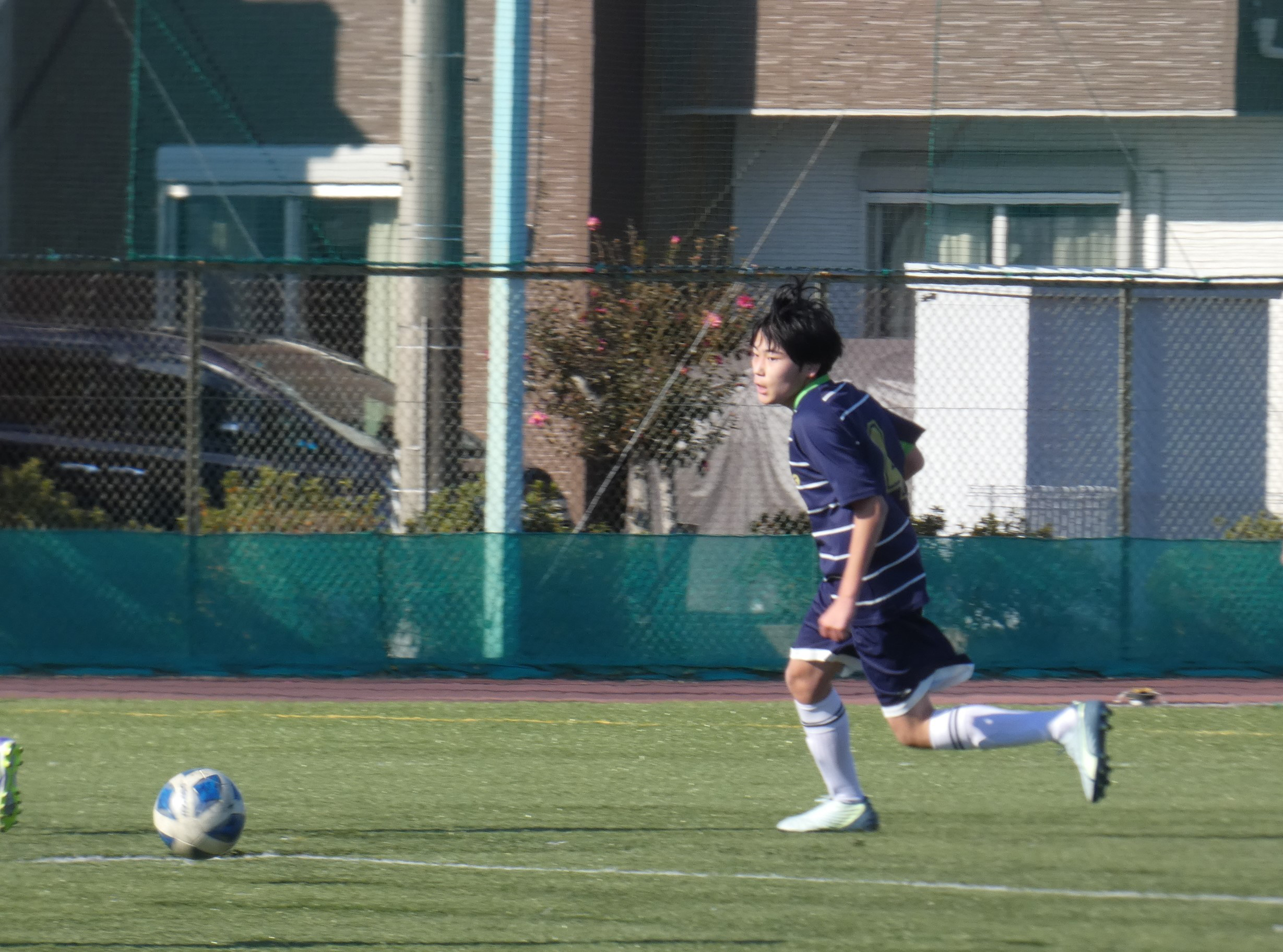 サッカーの写真