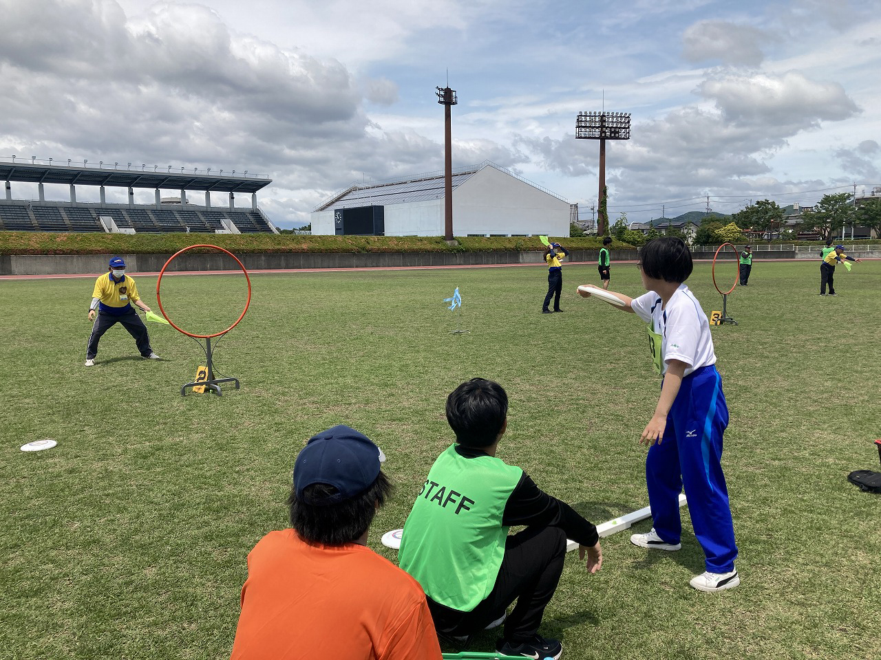 フライングディスクの写真