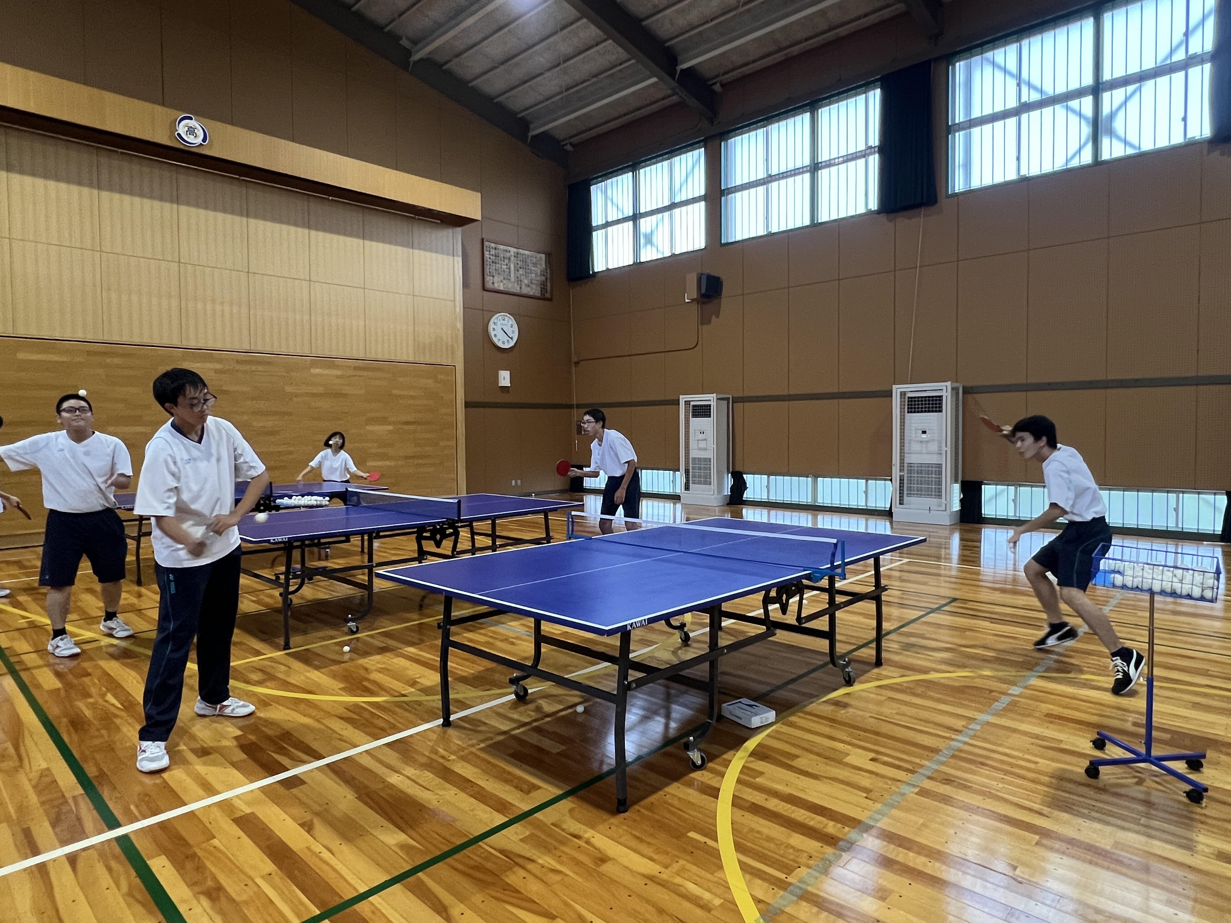 卓球部の写真