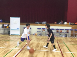 バスケットボール部の写真